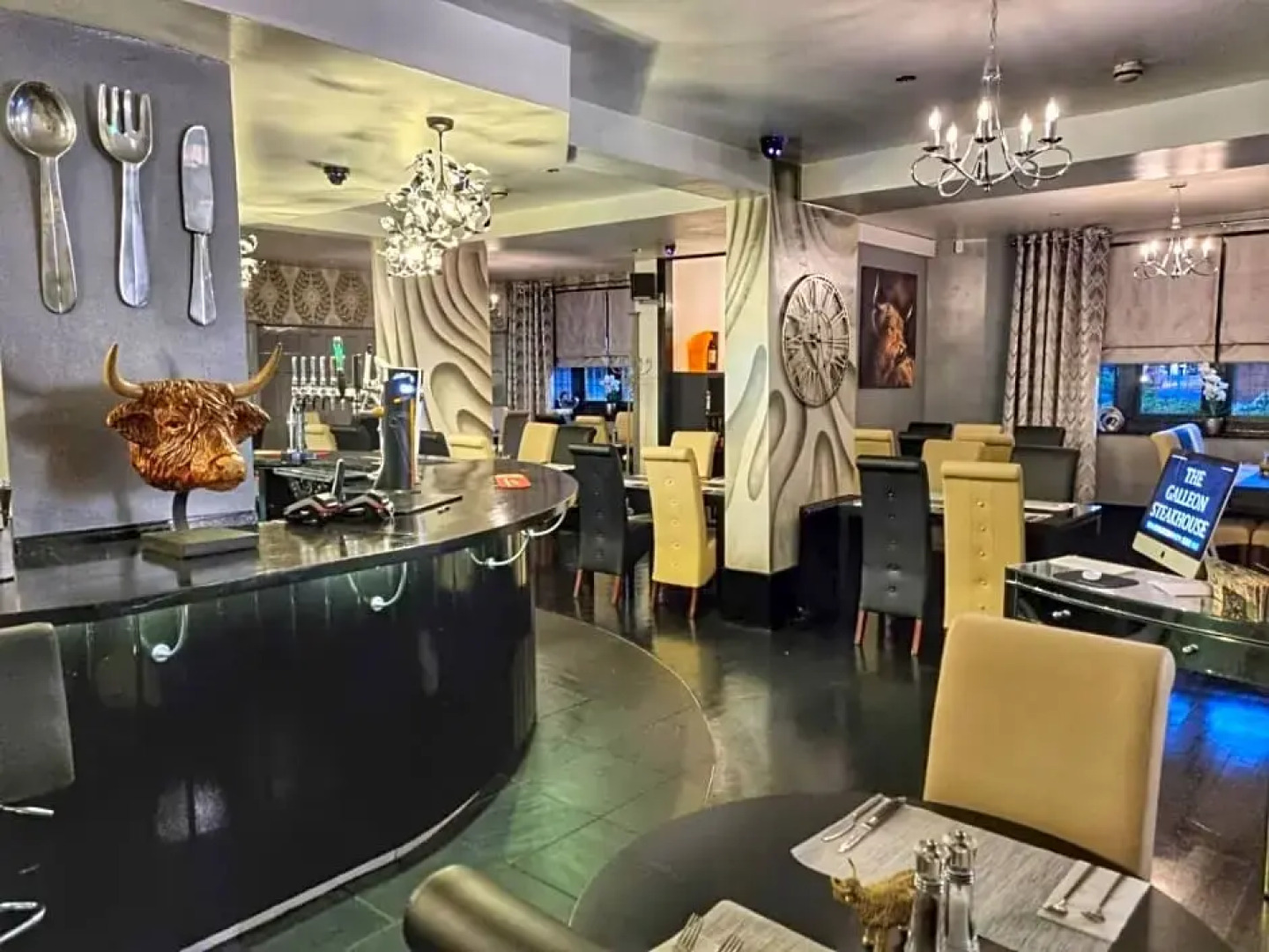 Spire View at THE GALLEON STEAKHOUSE