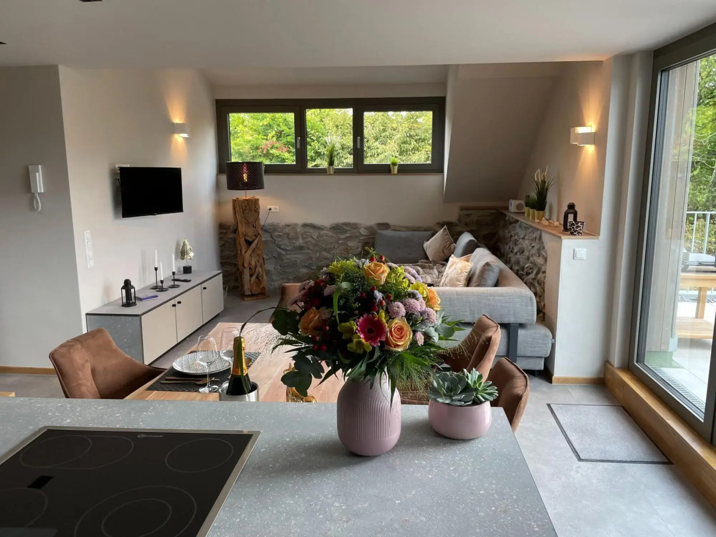 Well-equipped holiday apartment in Monschau with sauna