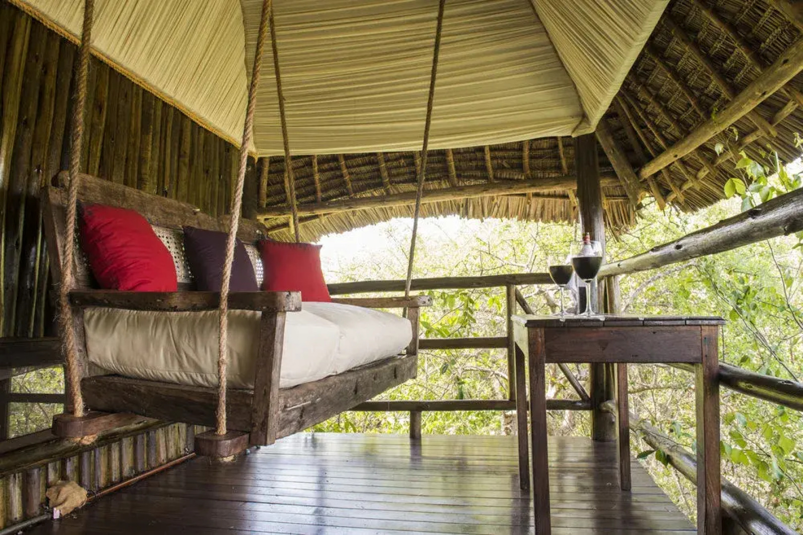 Saadani Safari Lodge - bush, river, beach