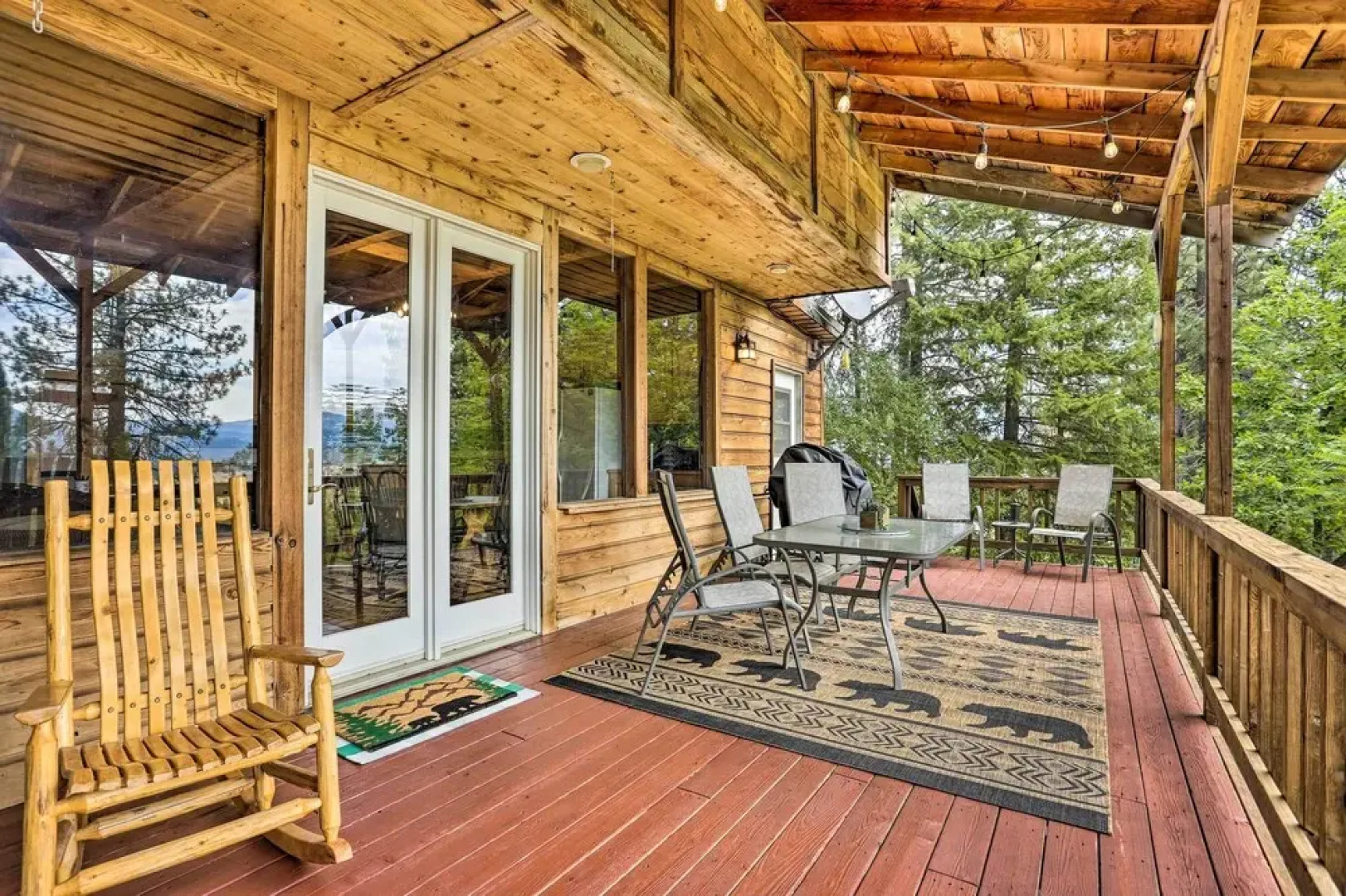 Peaceful Cabin w/ Mtn + River Views, Fire Pit