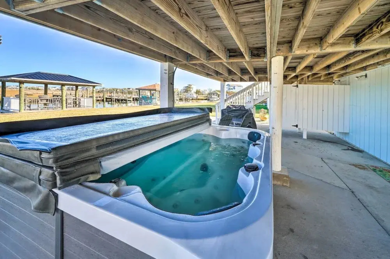 Stunning Surf City Home on Canal w/ Game Room!