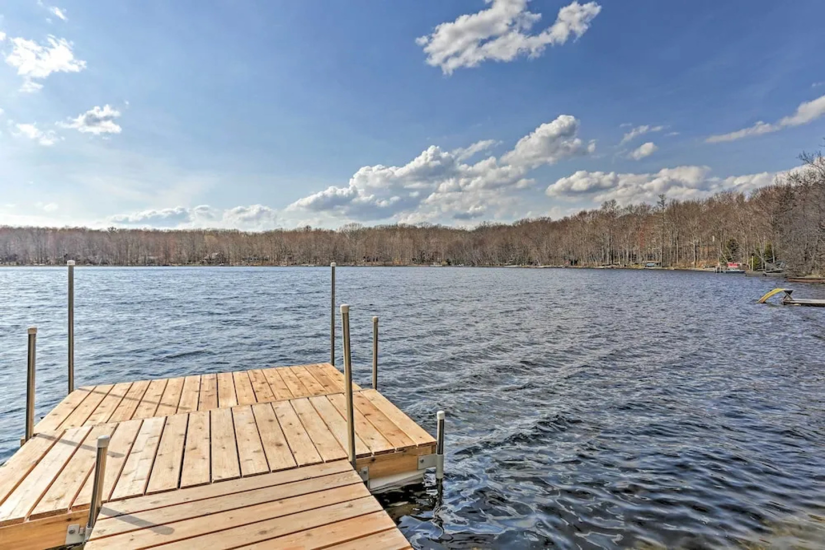 Pocono Lake Paradise w/ Private Beach & Dock!