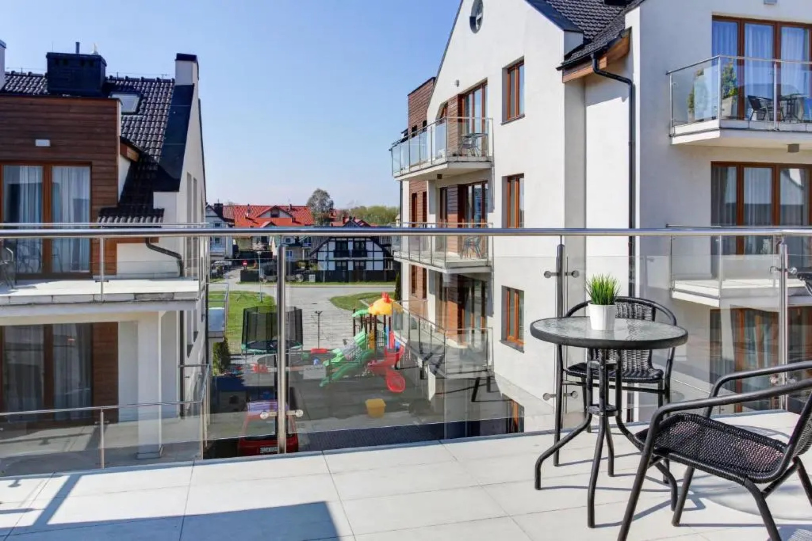 Marina Jastarnia Apartamenty w budynku z Basenem