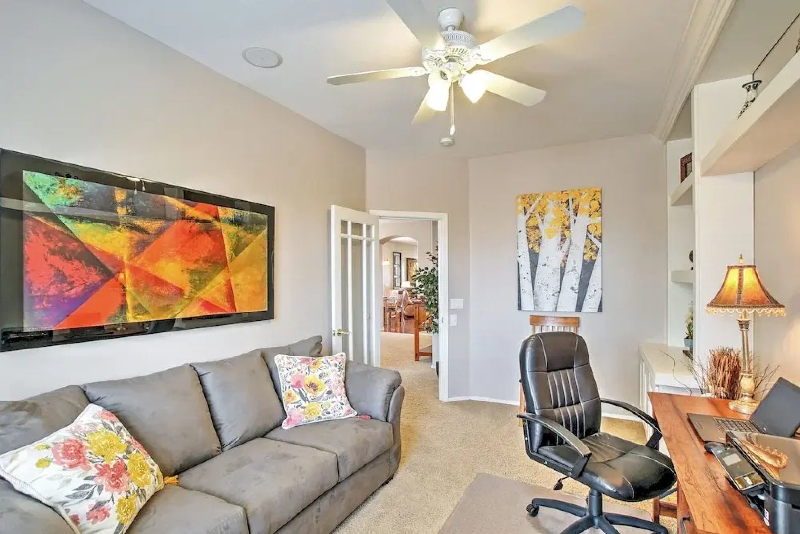 Private Pool + Golf Course View: Queen Creek Home