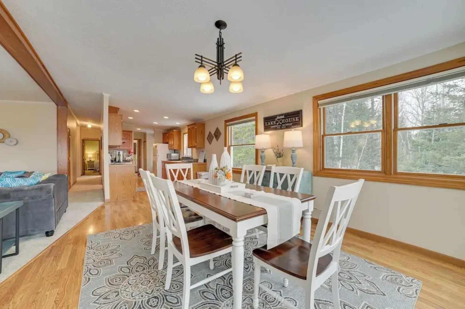 Cheboygan Getaway w/ Fire Pit & Lake Access!