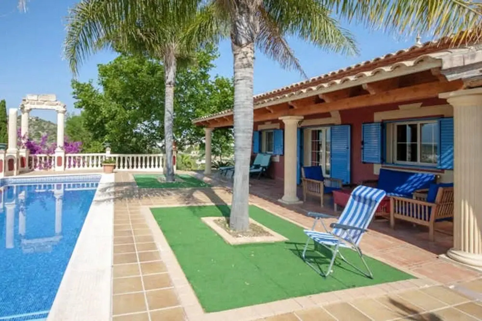 Villa With 4 Bedrooms in Llutxent, With Wonderful Mountain View, Private Pool, Terrace