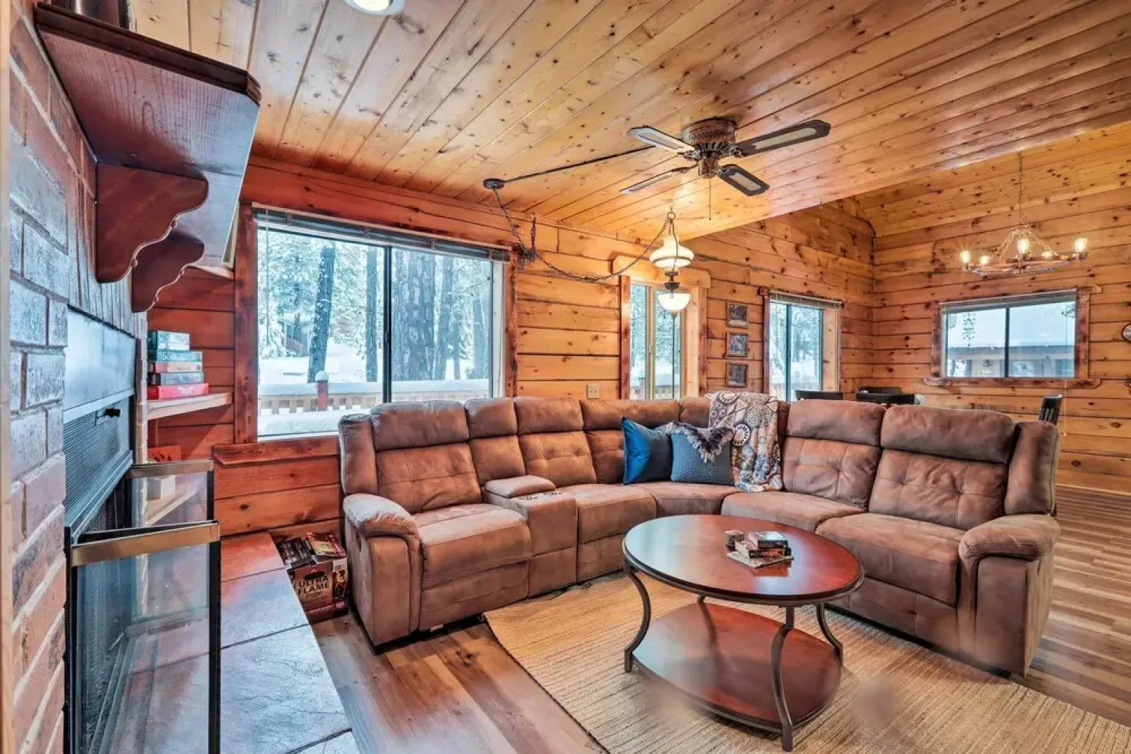 Furnished Deck: Cabin in Coconino National Forest