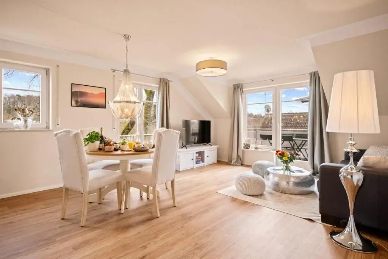 Wohlfühl-Apartment Irisblüte mit Privatstrand