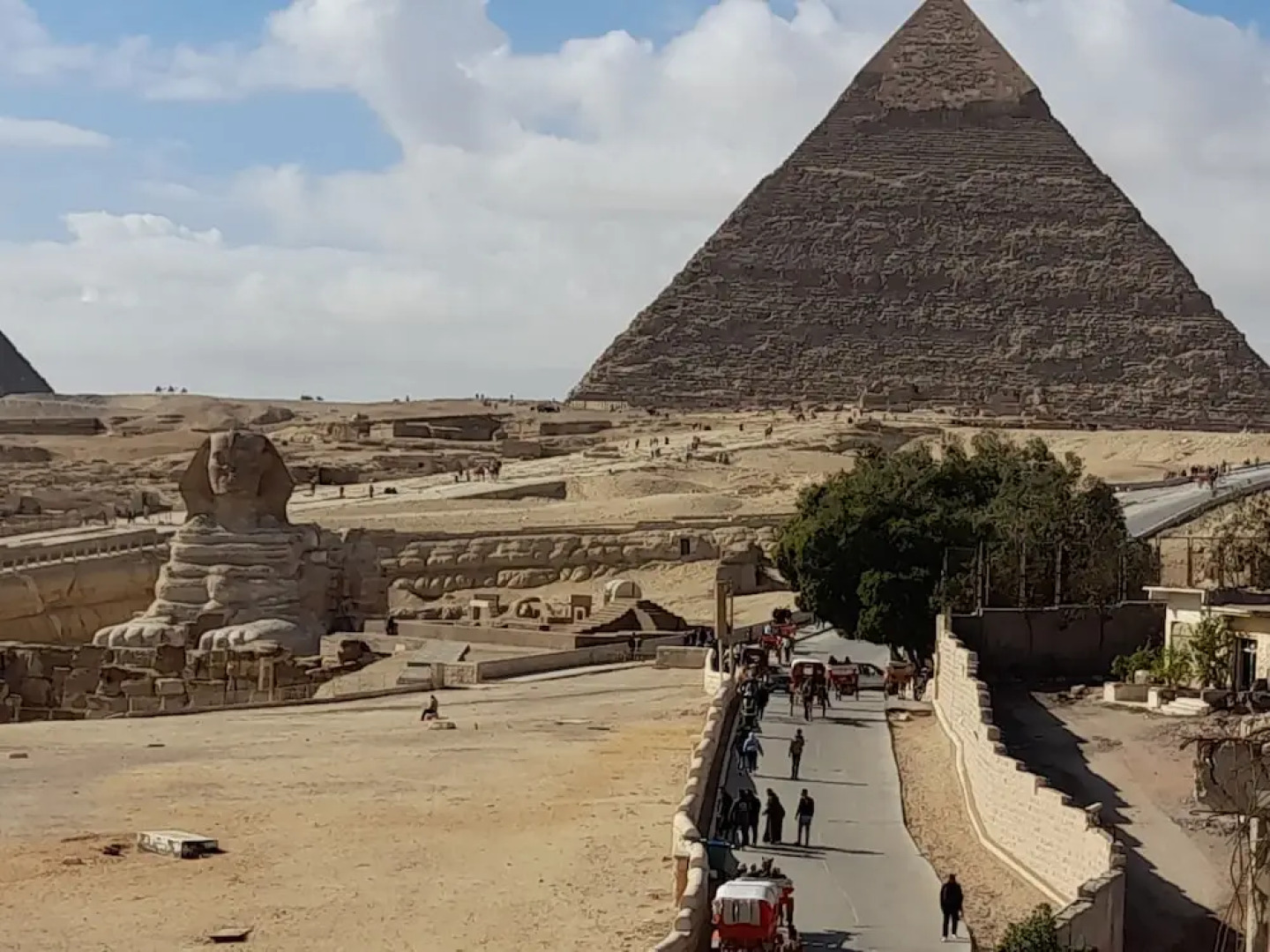 Rayan pyramids view