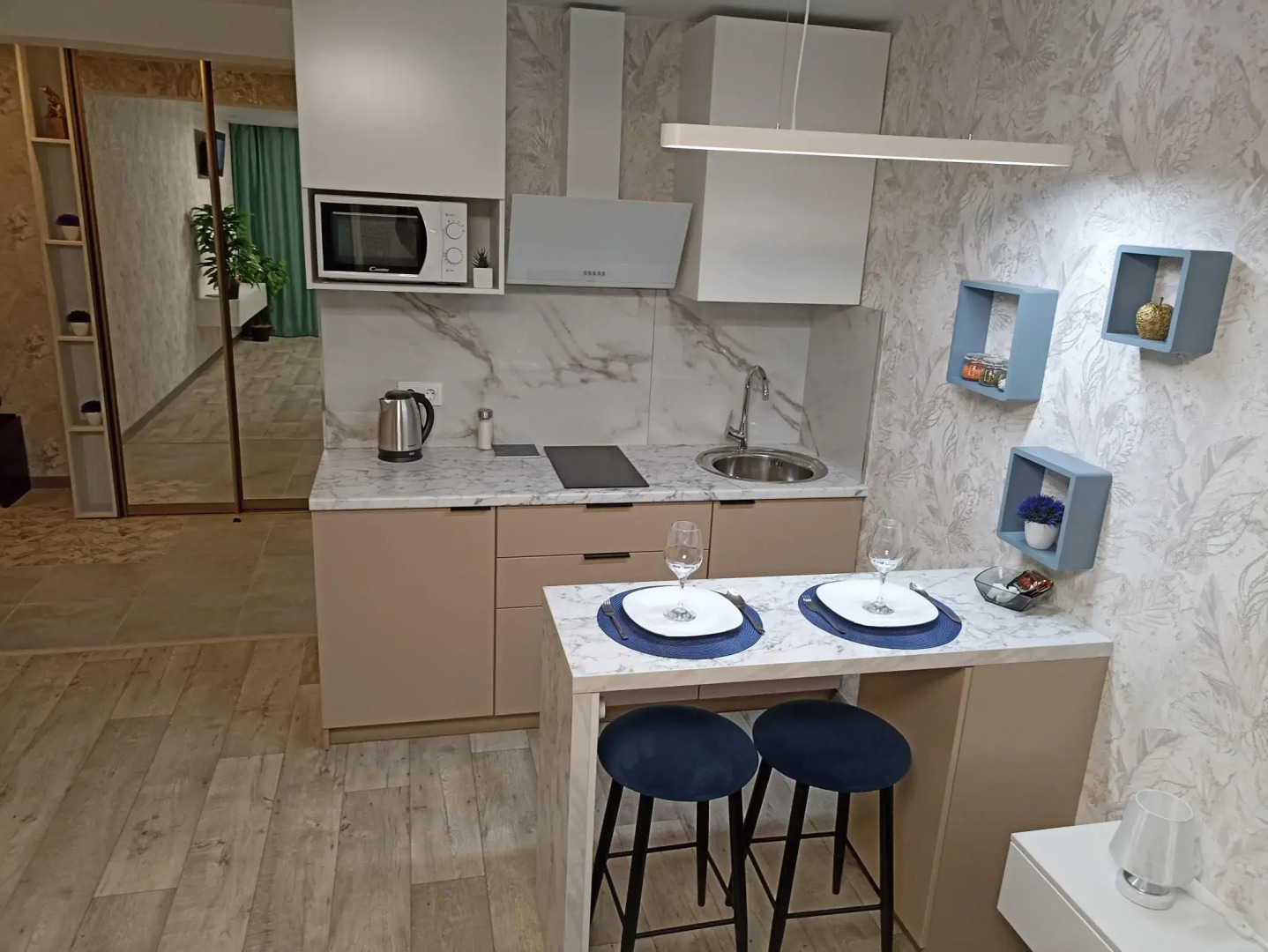 Апартаменты Все в гости в микрорайоне Видный 4