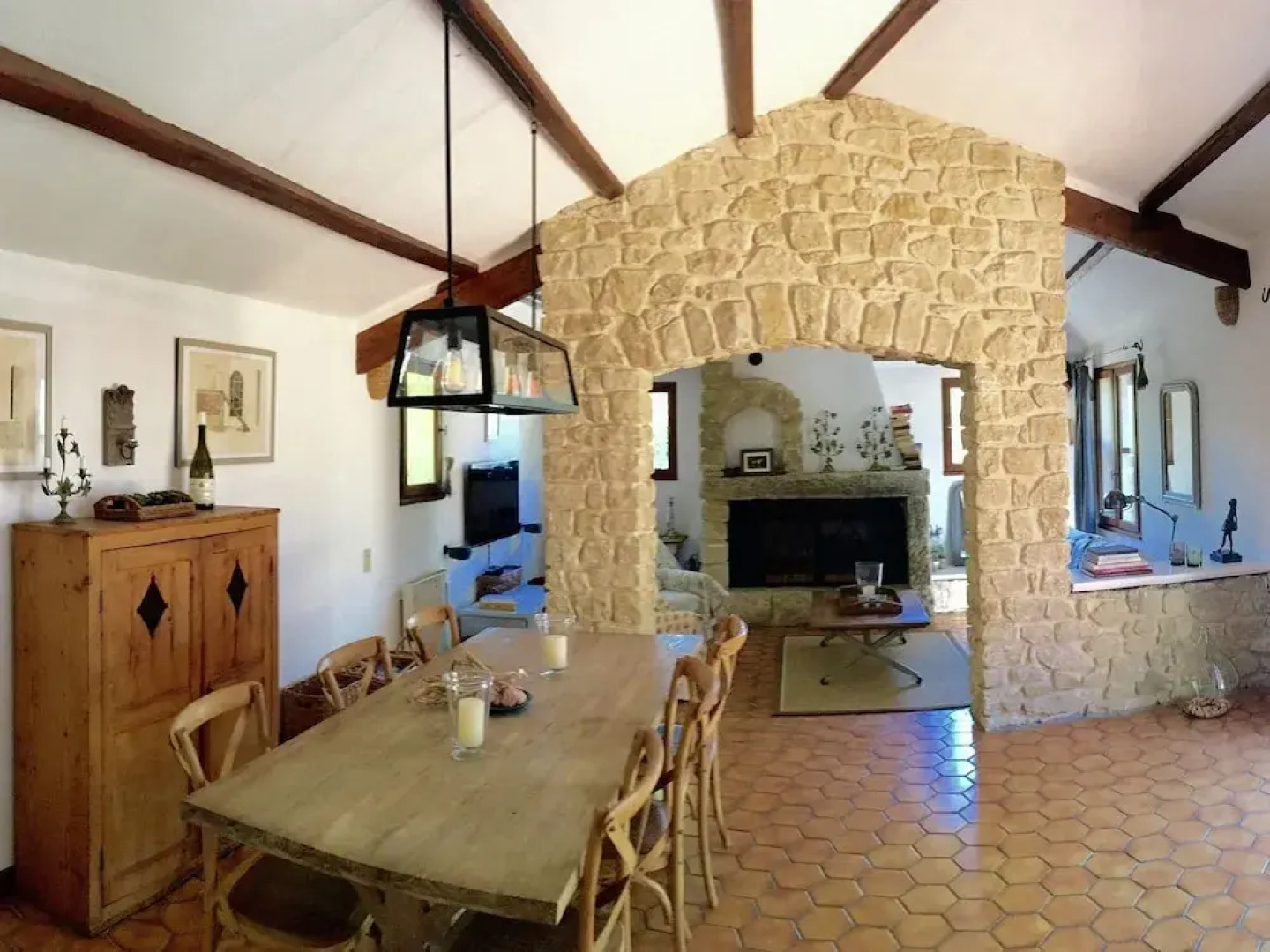 Nice House With Garden, Private Pool, Summer Kitchen and View of Mont Ventoux