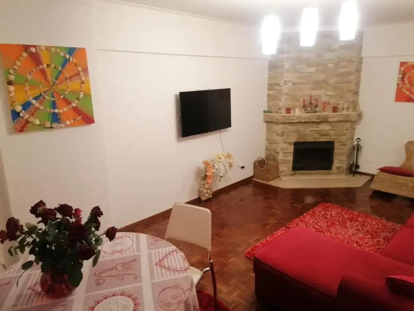 Apartment with 2 Bedrooms in São Marcos, with Wonderful Sea View, Furnished Garden And Wifi - 7 Km From the Beach