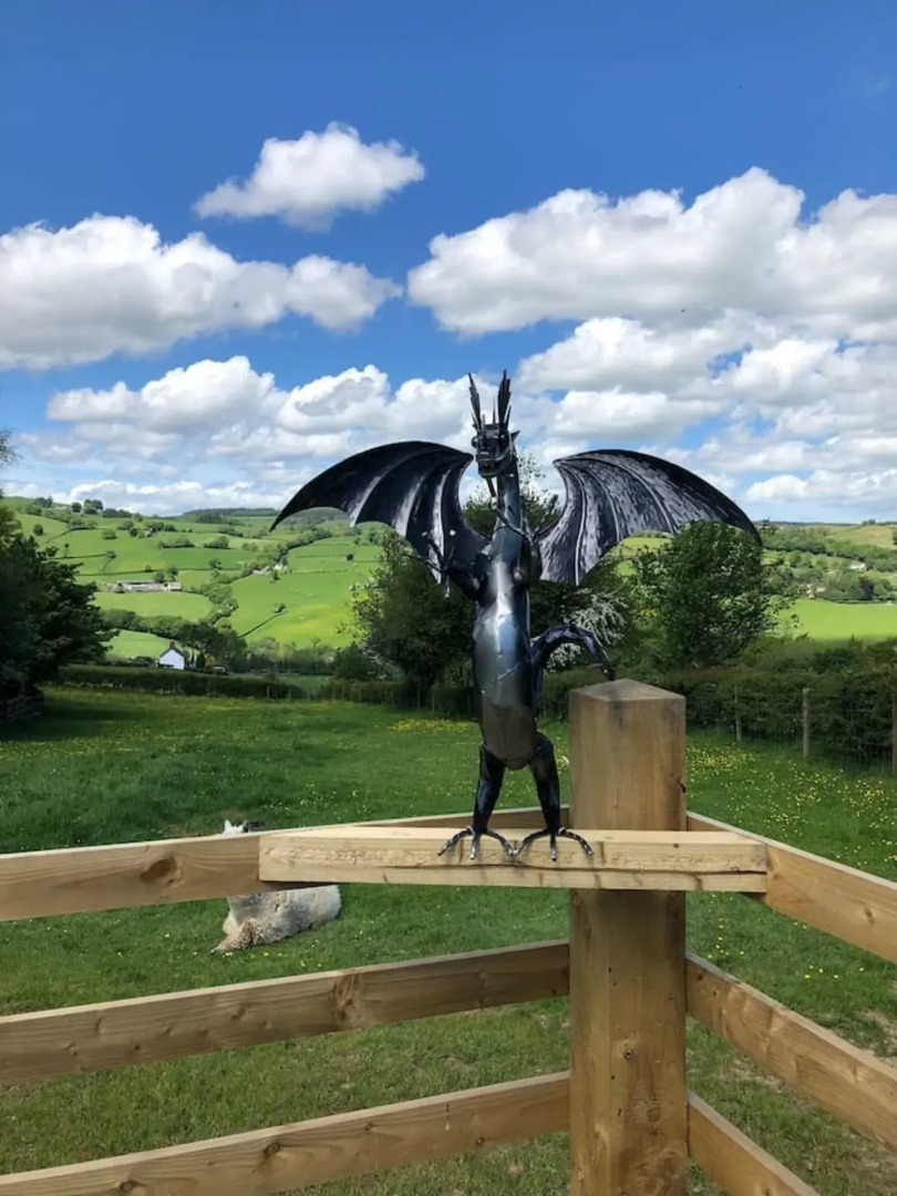 The Shepherds Hut at Hafoty Boeth