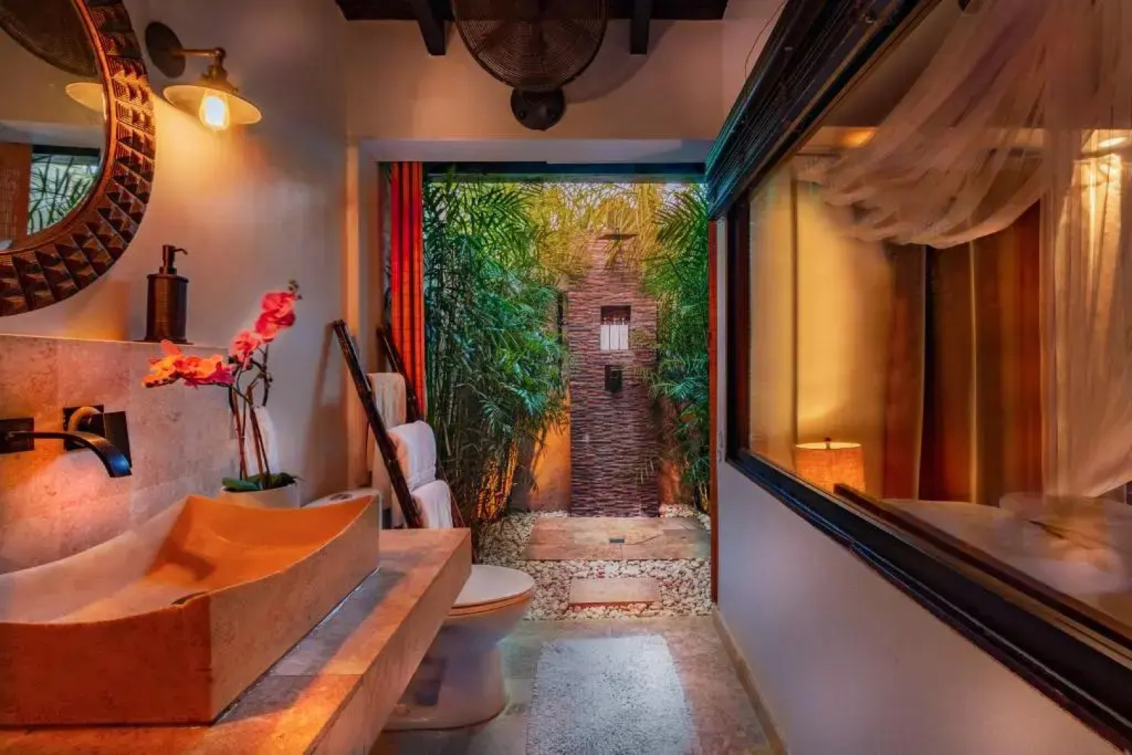 Bali Retreat Aruba -2 Pools,Cinema,Yoga,Cave