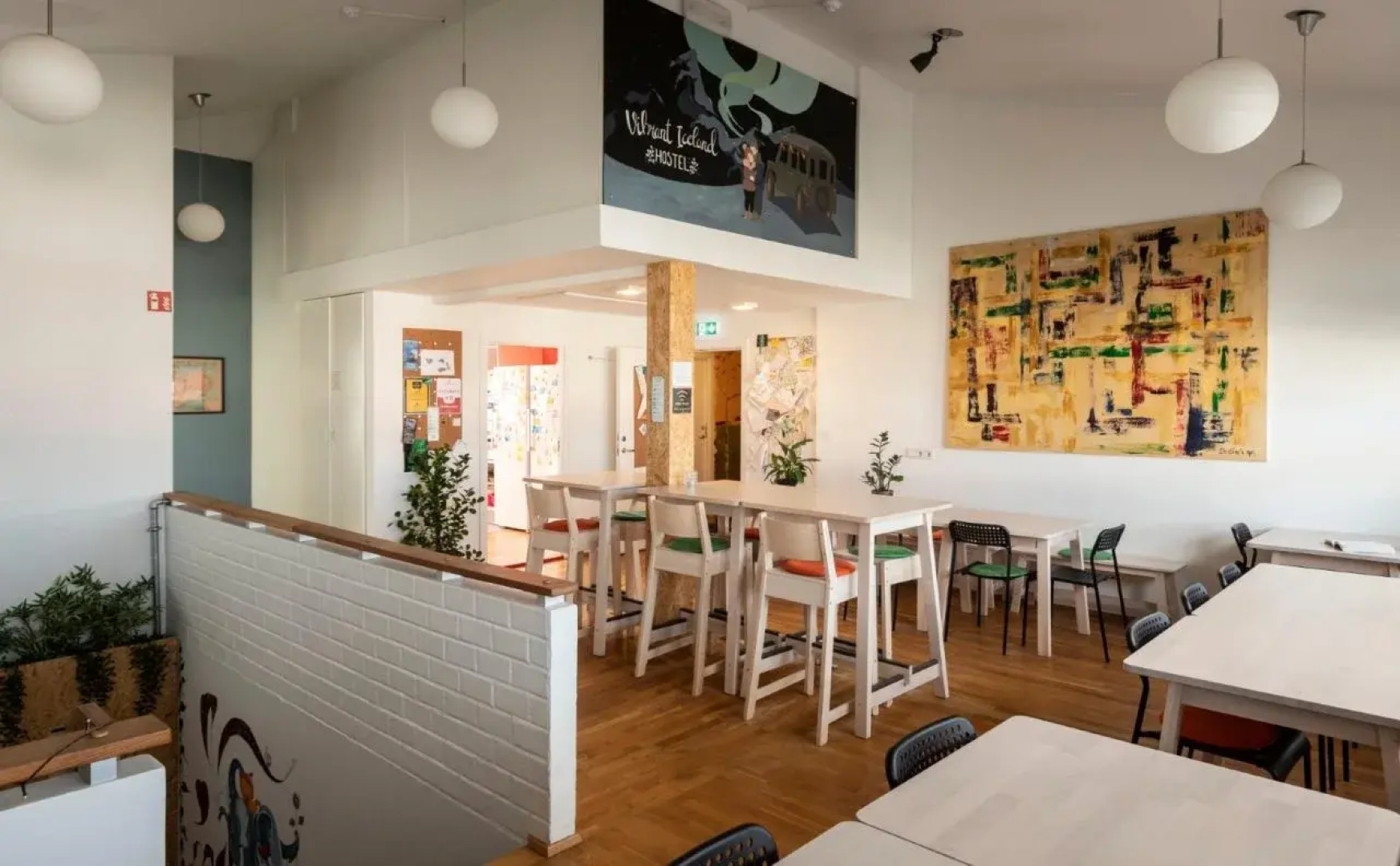 Vibrant Iceland Hostel