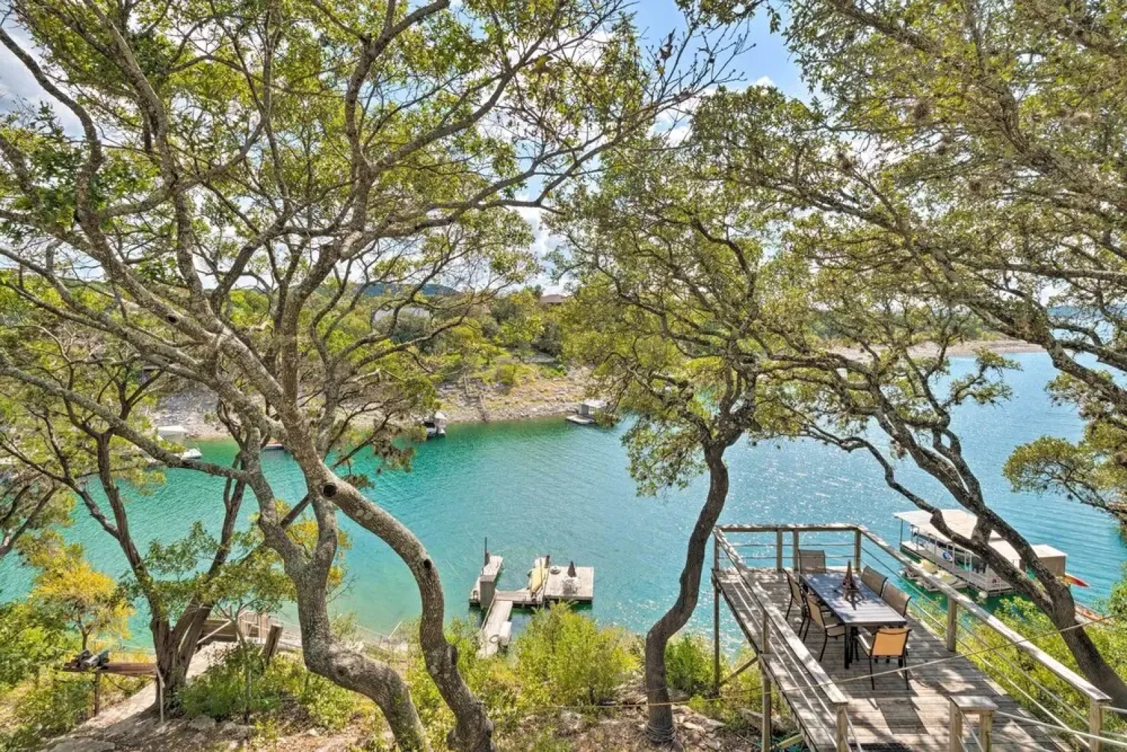 Spacious Lake Travis Home W/ Private Deck & Views!