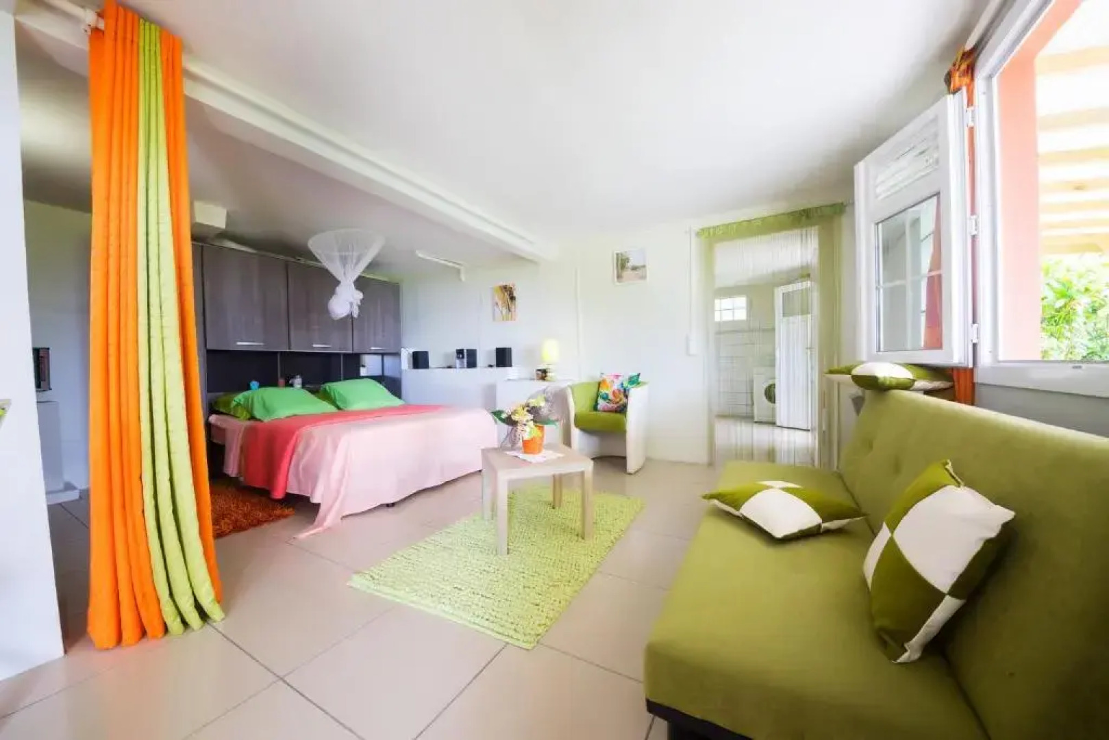 Maison d'une chambre avec jardin clos et wifi a Riviere Salee a 6 km de la plage