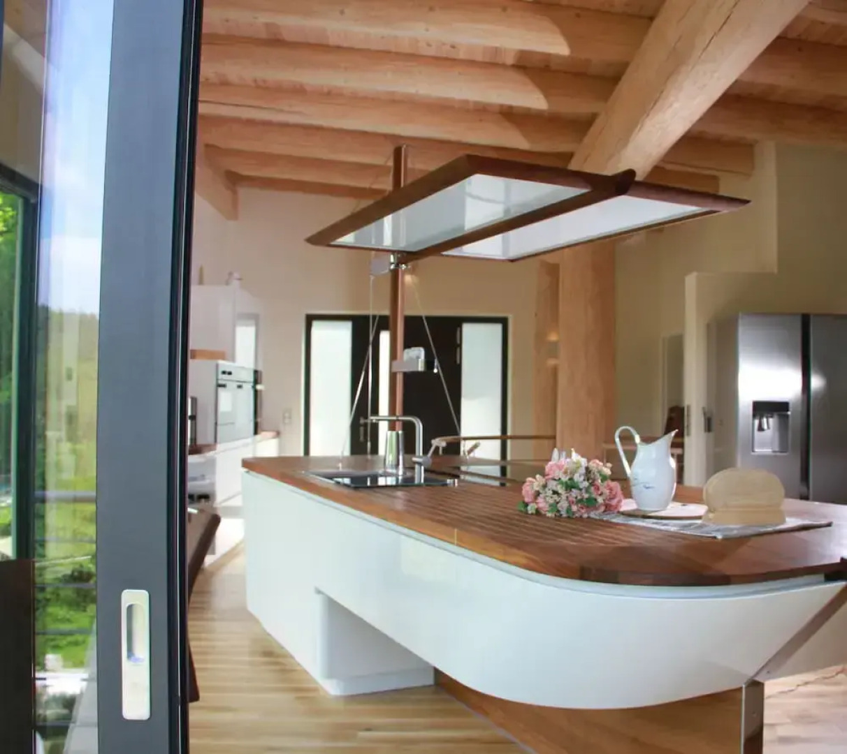 Kanadisches Blockhaus am Plauer See