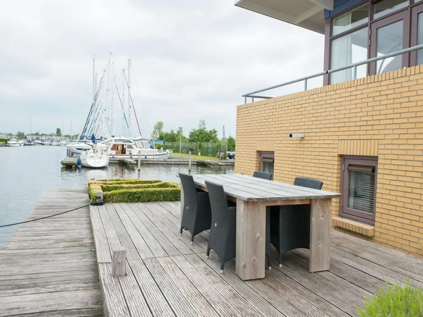 Detached Modern Holiday Home With a Private Jetty in Lemmer