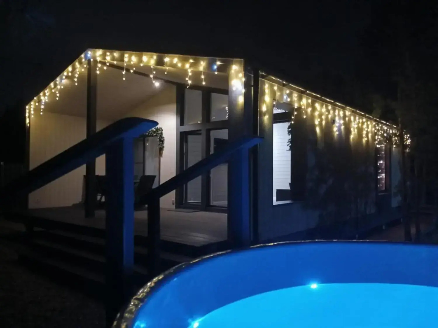 Дом в сосновом лесу