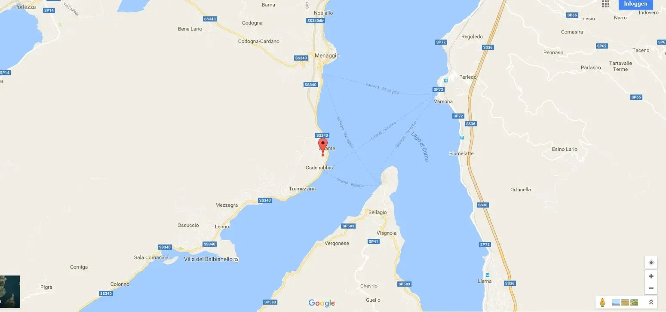 Cadenabbia Vista Lago