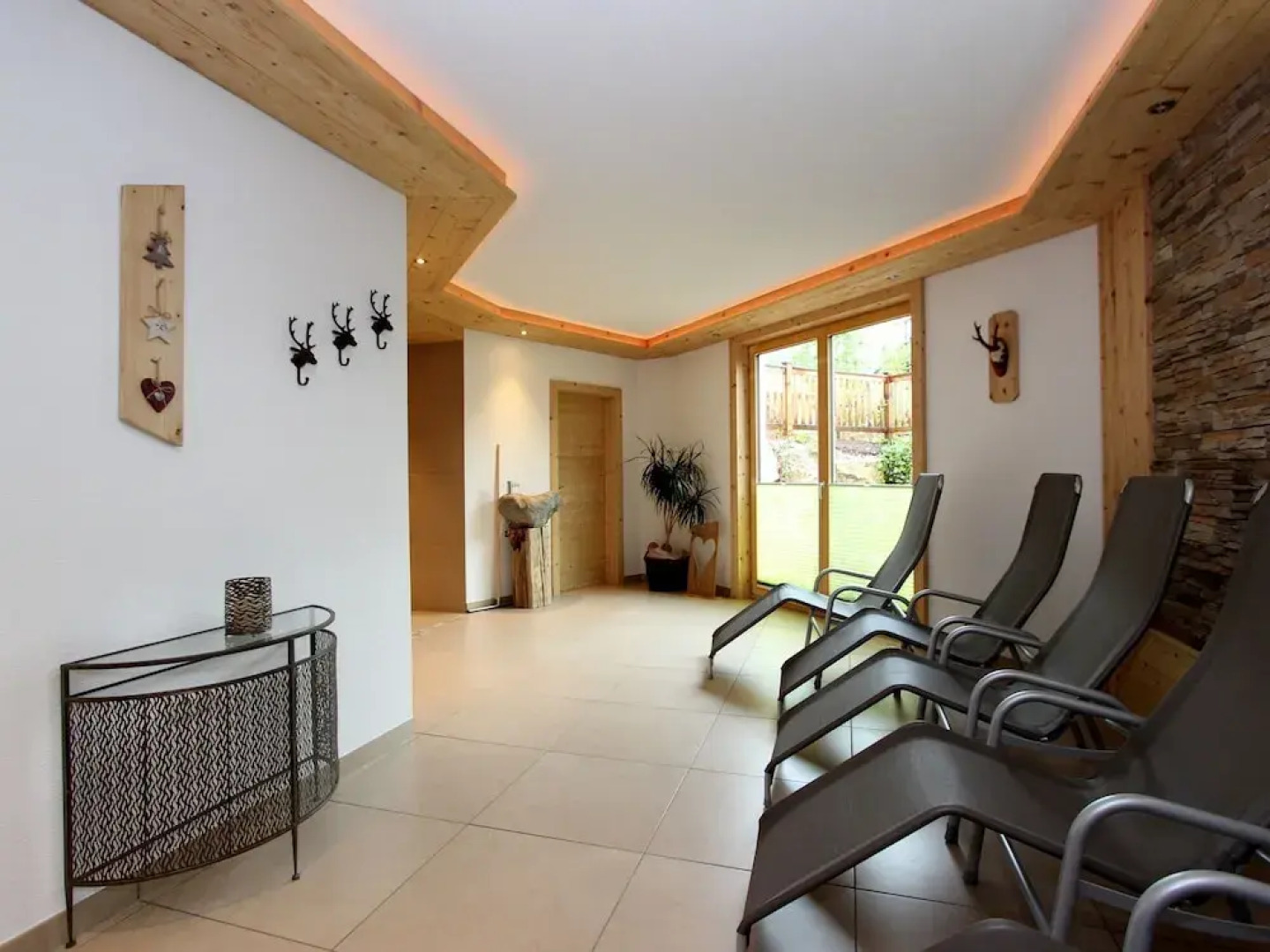 Wooden Chalet in Itter With Sauna