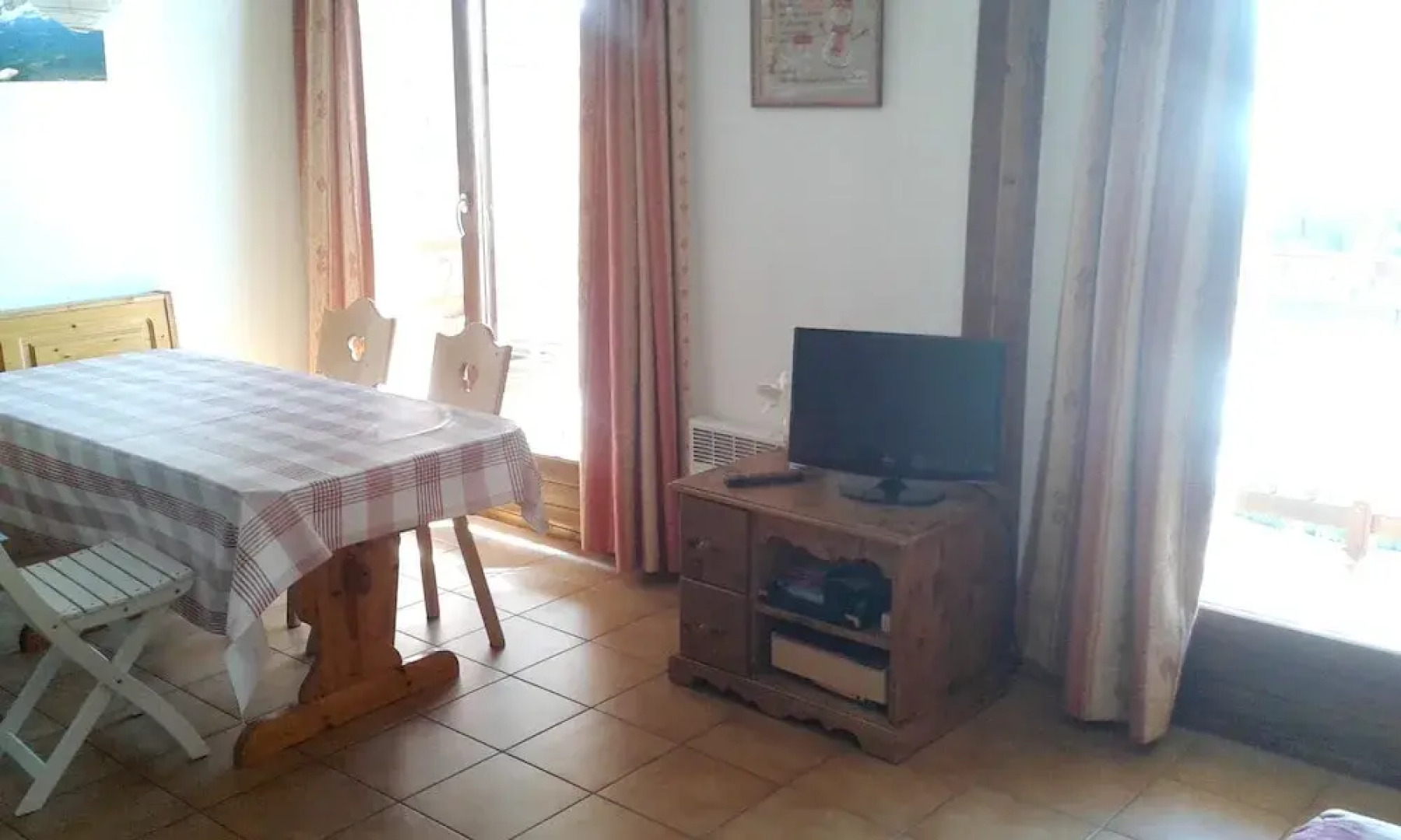 Studio in Praz-sur-arly, With Wonderful Mountain View and Enclosed Gar