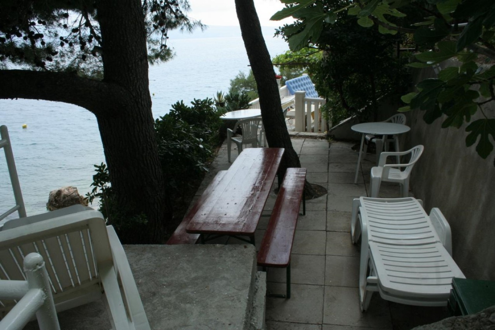 Studio apartment Branka - at the beach: SA2 Stanici, Riviera Omis