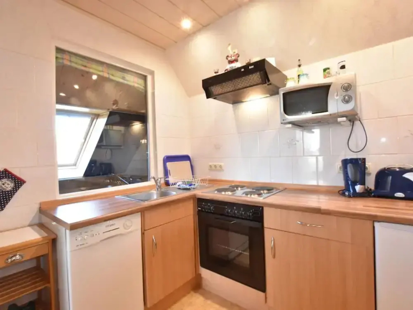 Hubsche Wohnung in Kropelin mit Eigener Terrasse