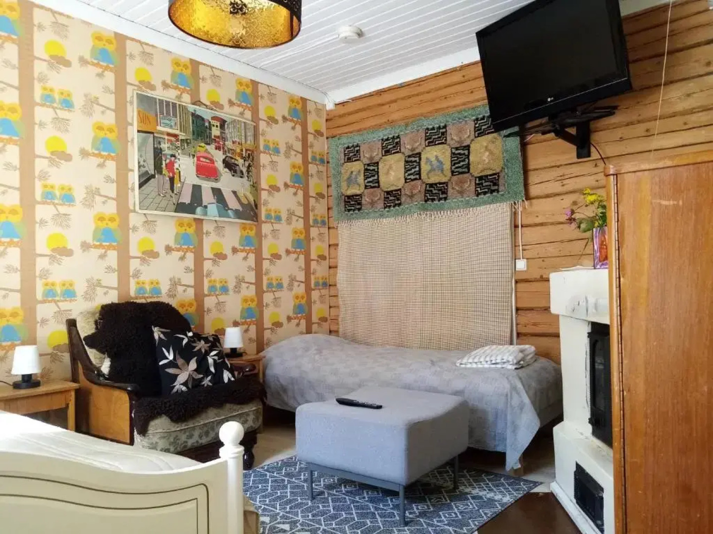 120 yrs. old log house in Kuopio city centre