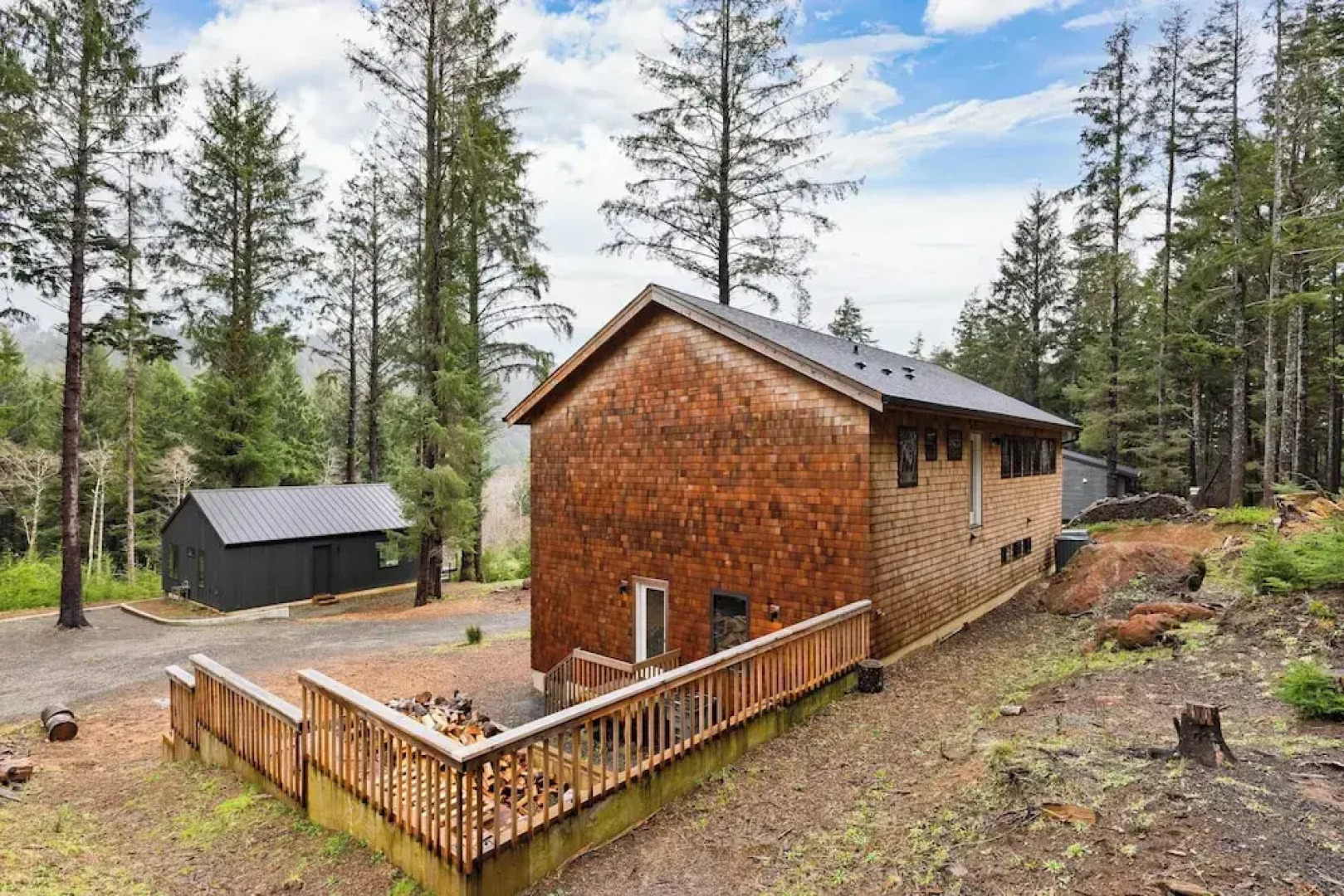 Rustic Arch Cape Getaway w/ Vibrant Interior Walk to the Beach Cape Wonder