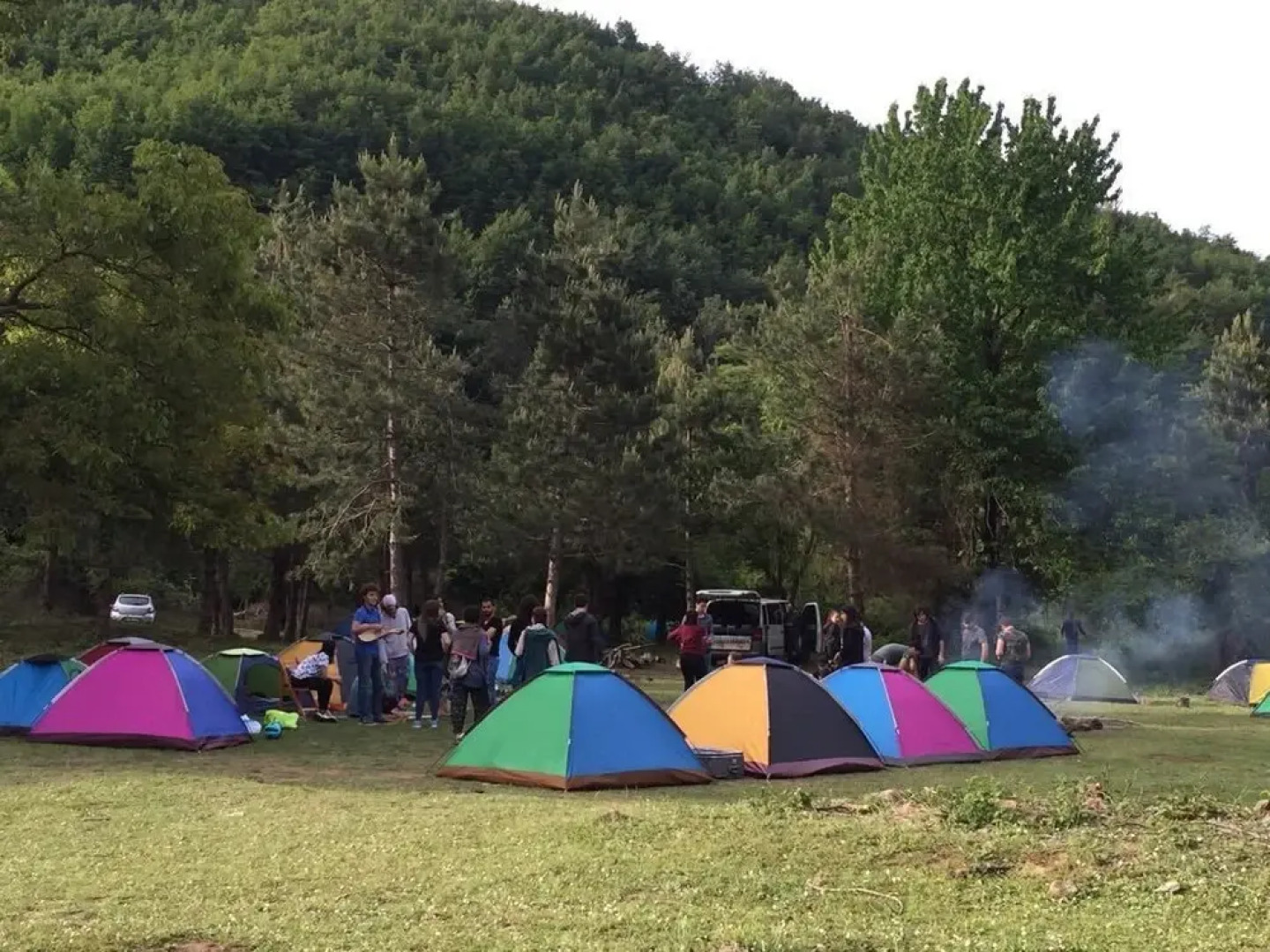 Kirkahvesi Garden - Campsite