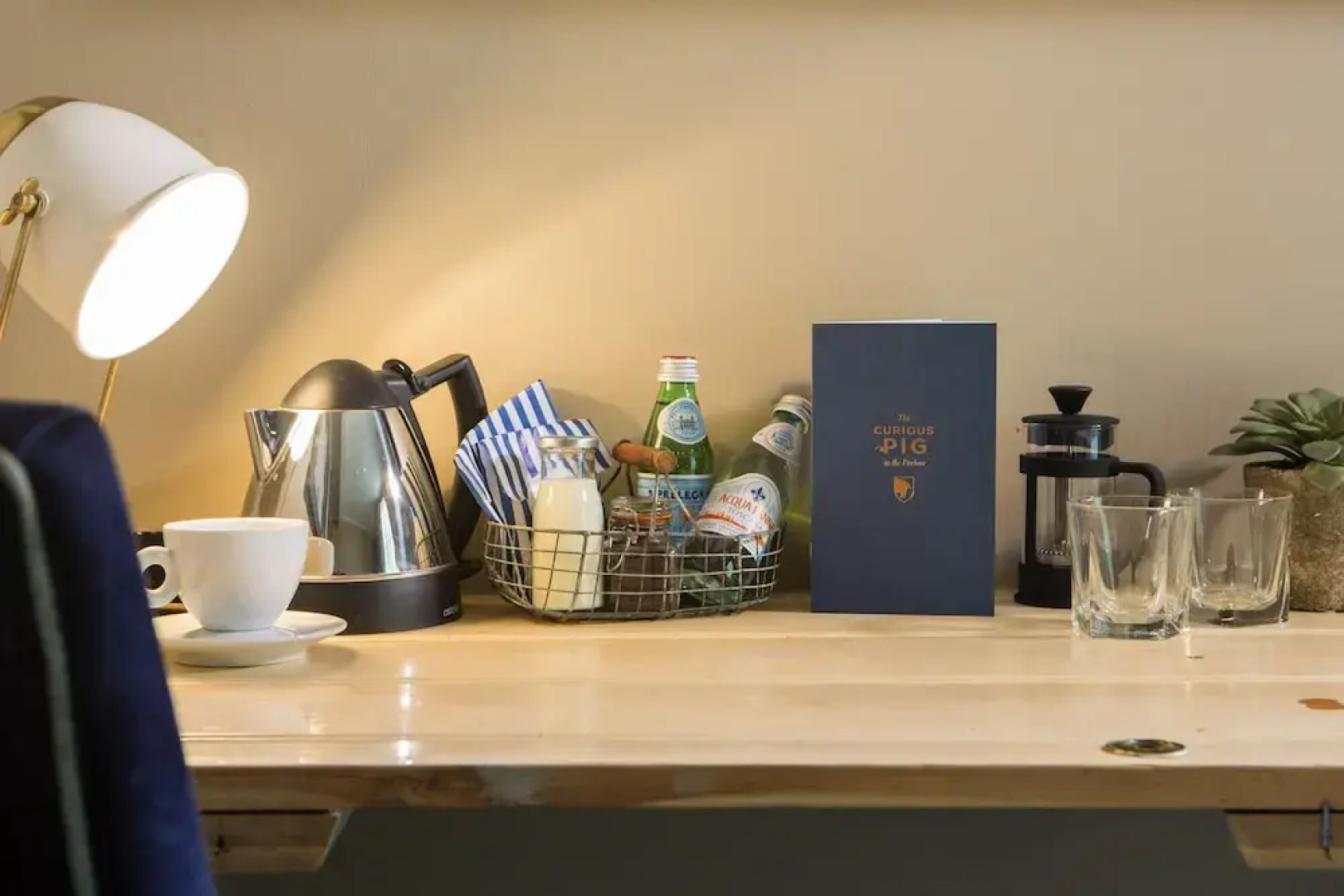 The Curious Pig in the Parlour