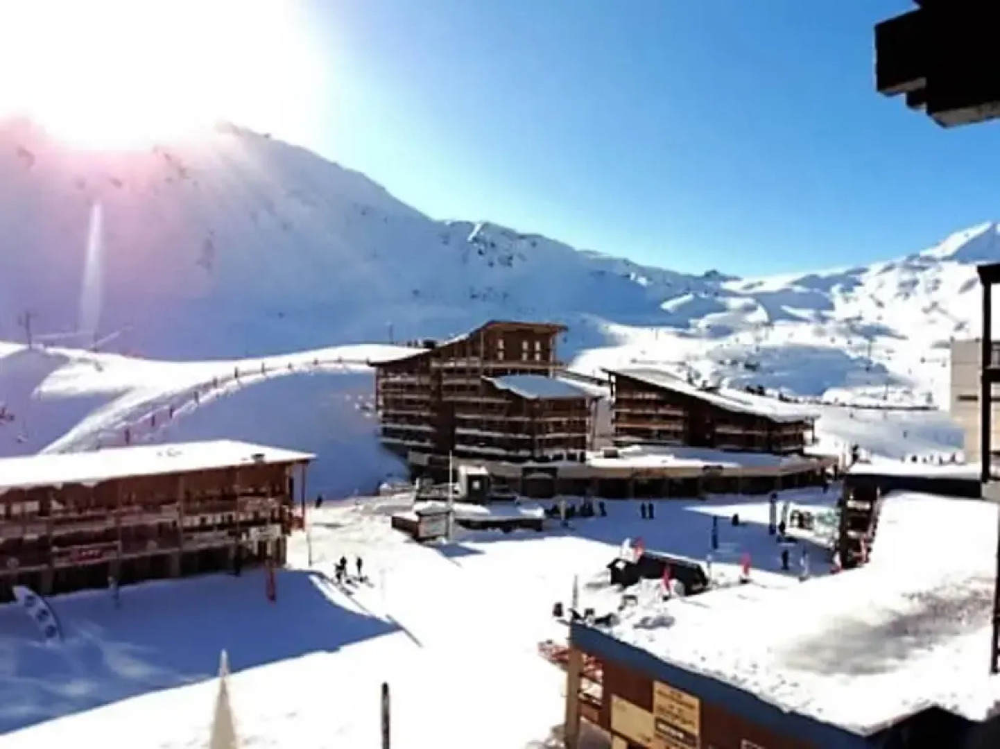 Studio in Arcs 2000, With Wonderful Mountain View and Balcony