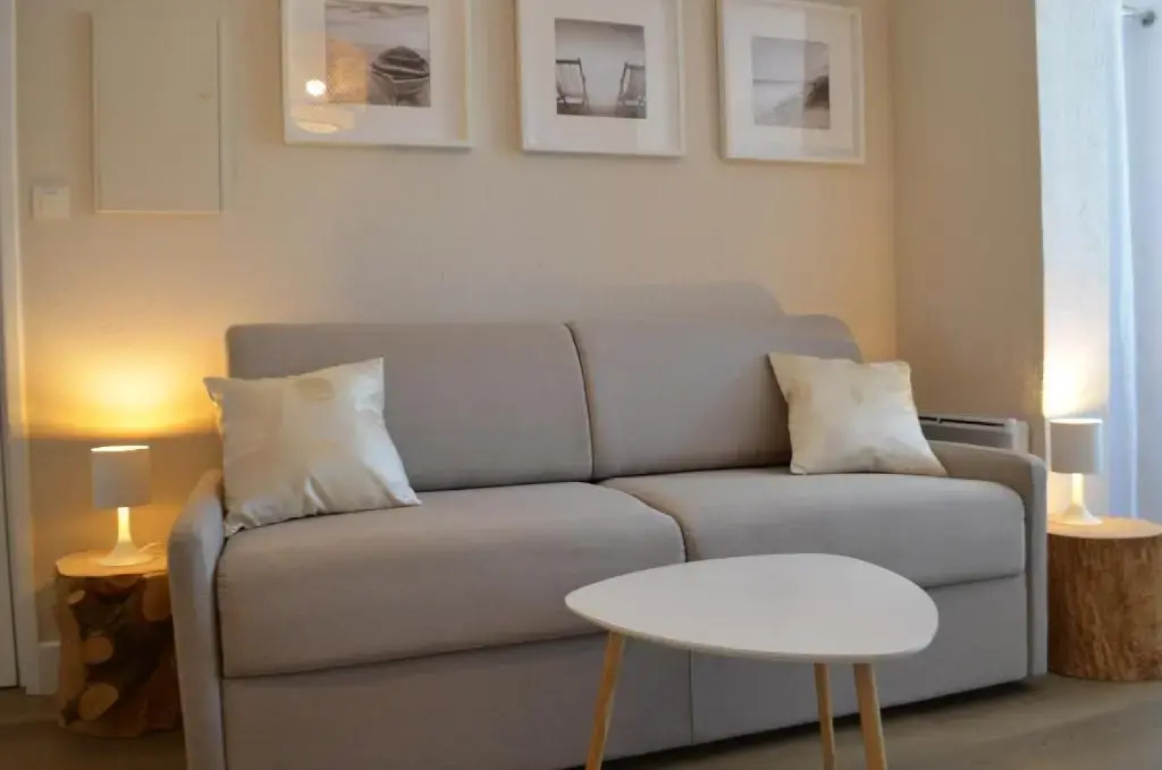 Studio Merbleuesoleil classé 3 étoiles 4 pers Bord de mer