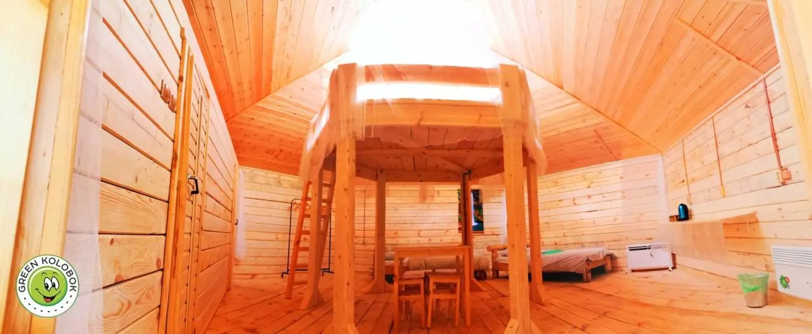 Зелёный колобок