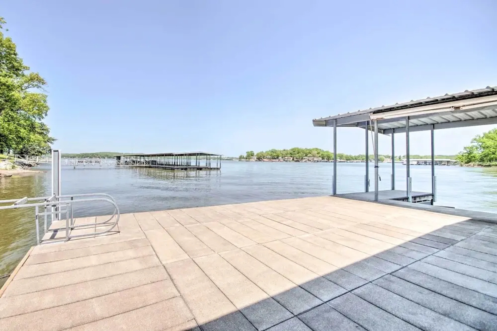 Private Dock: Home on Lake of the Ozarks