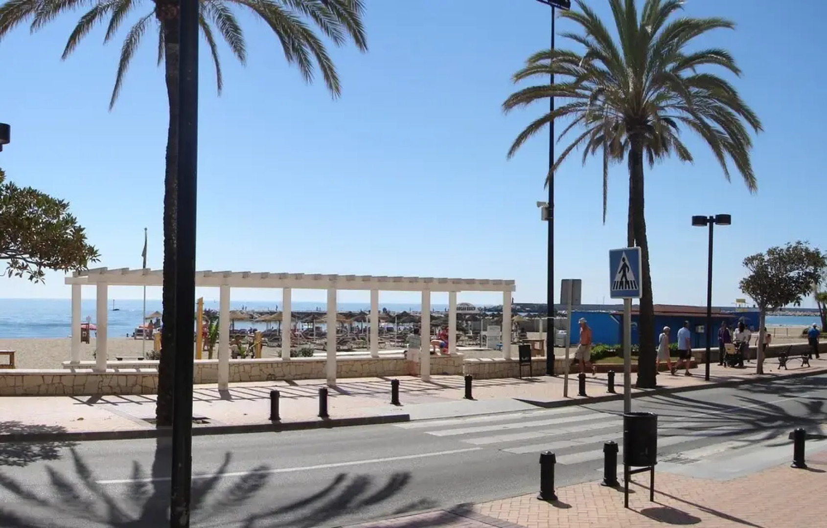 Apartment With one Bedroom in Fuengirola, With Wonderful sea View, Pool Access, Balcony - 10 m From the Beach