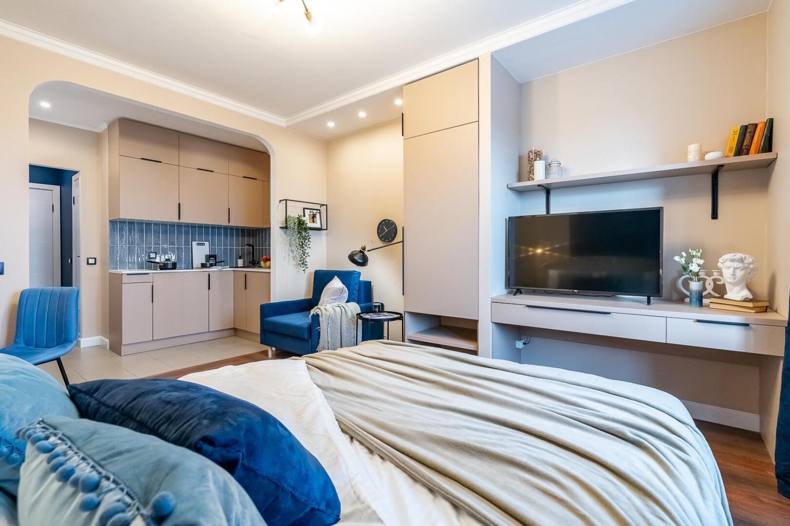 Апартаменты на улице Варшавская 19 корпус 5