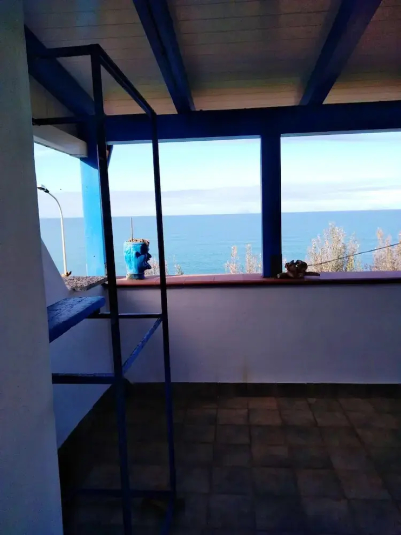 Apartment with One Bedroom in Marina di Caronia, with Wonderful Sea View, Furnished Balcony And Wifi - 30 M From the Beach