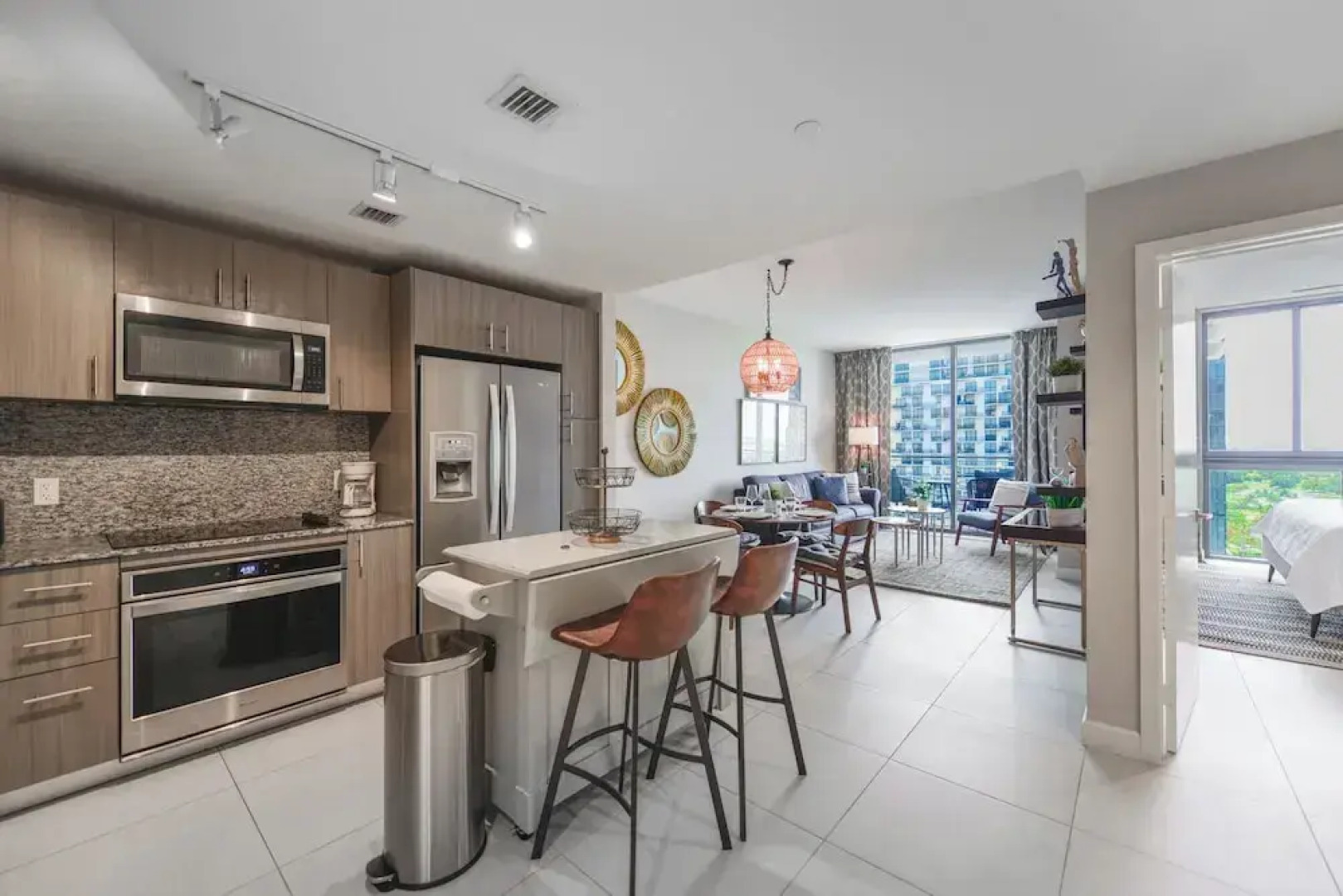 Downtown Doral Condo w-Free Parking