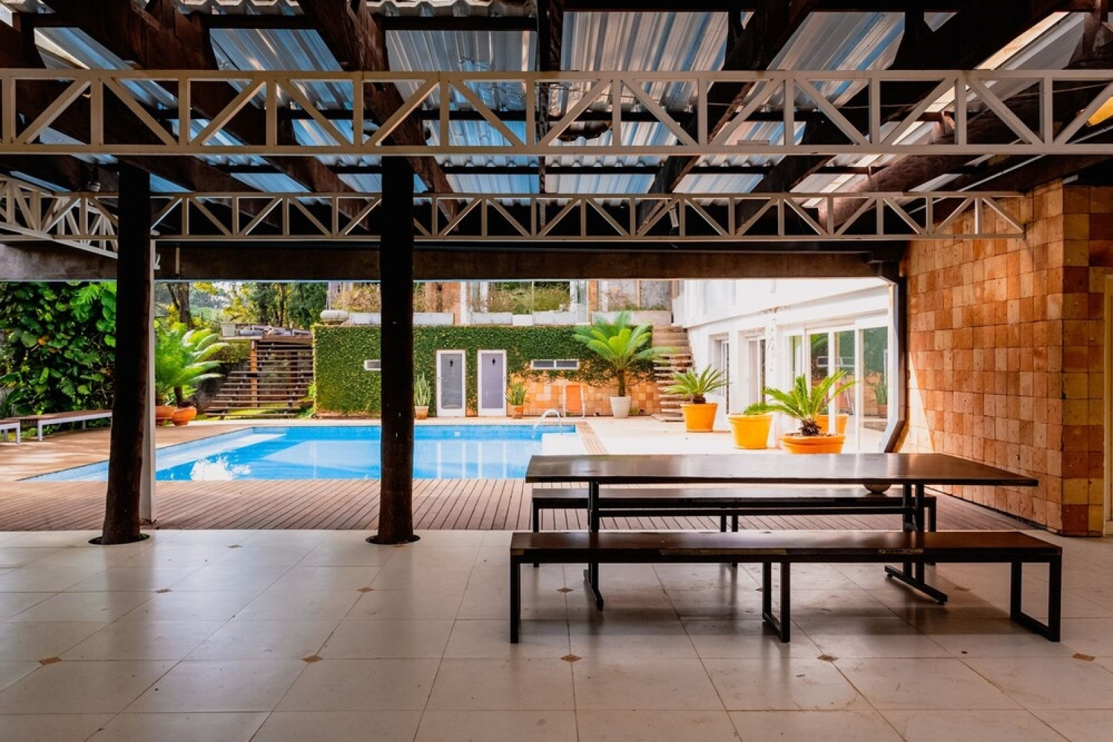 Conforto e lazer em meio à natureza