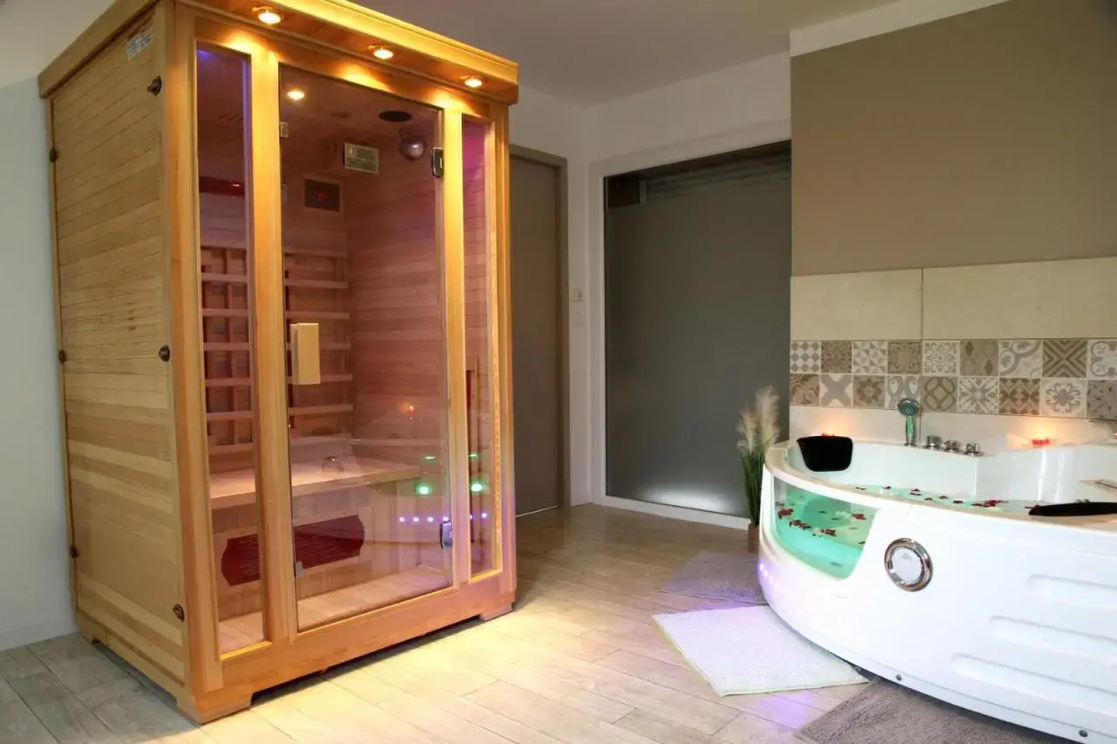 T2 LE GREEN SPA SAUNA & BALNEO tout confort.