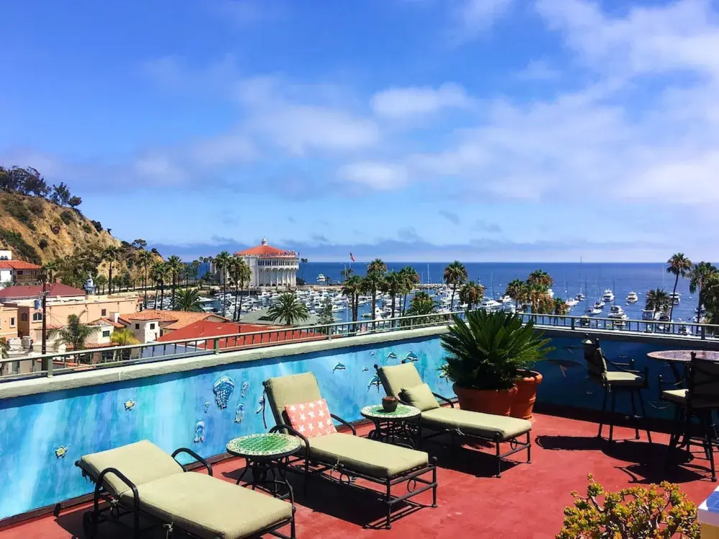 The Avalon Hotel on Catalina Island