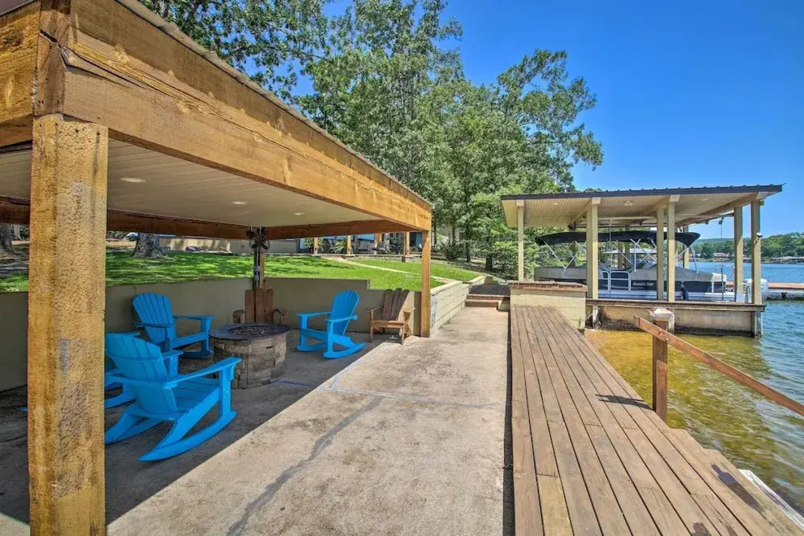 Waterfront Lake Hamilton Home w/ Private Dock