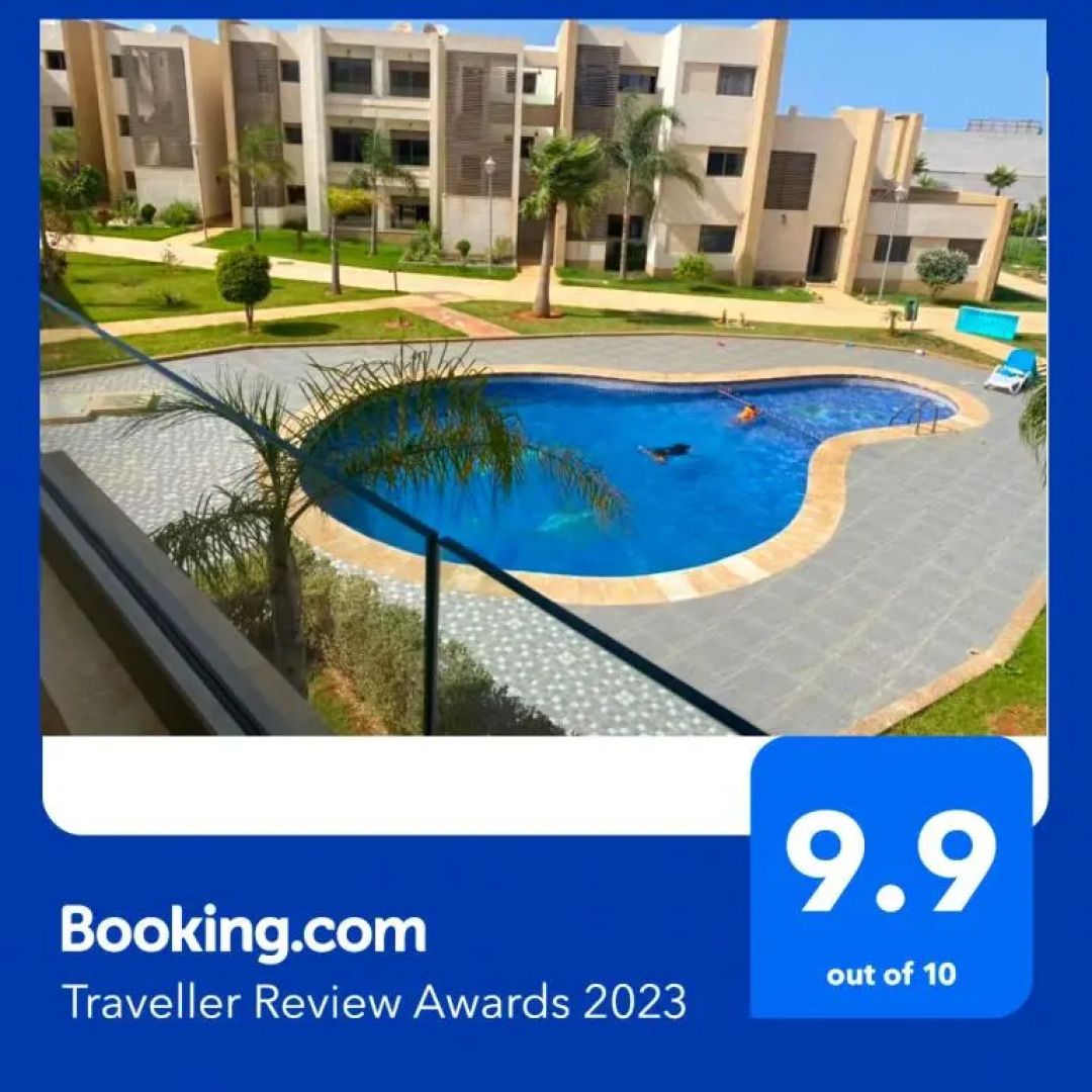 Appartement de LUXE Marina SAIDIA avec vue sur PISCINE Résidence TAMARIS