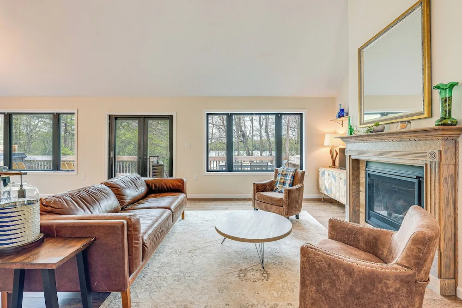 Lakefront Long Pond Home w/ Wraparound Deck!