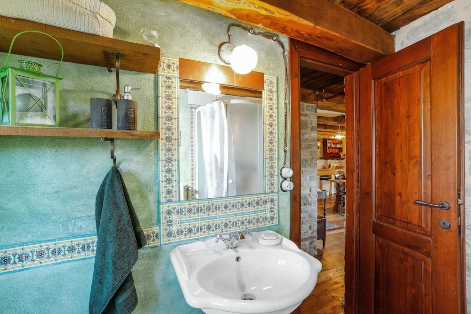 Chalet With 2 Bedrooms in Meschia, With Wonderful sea View and Furnished Garden Near the Slopes