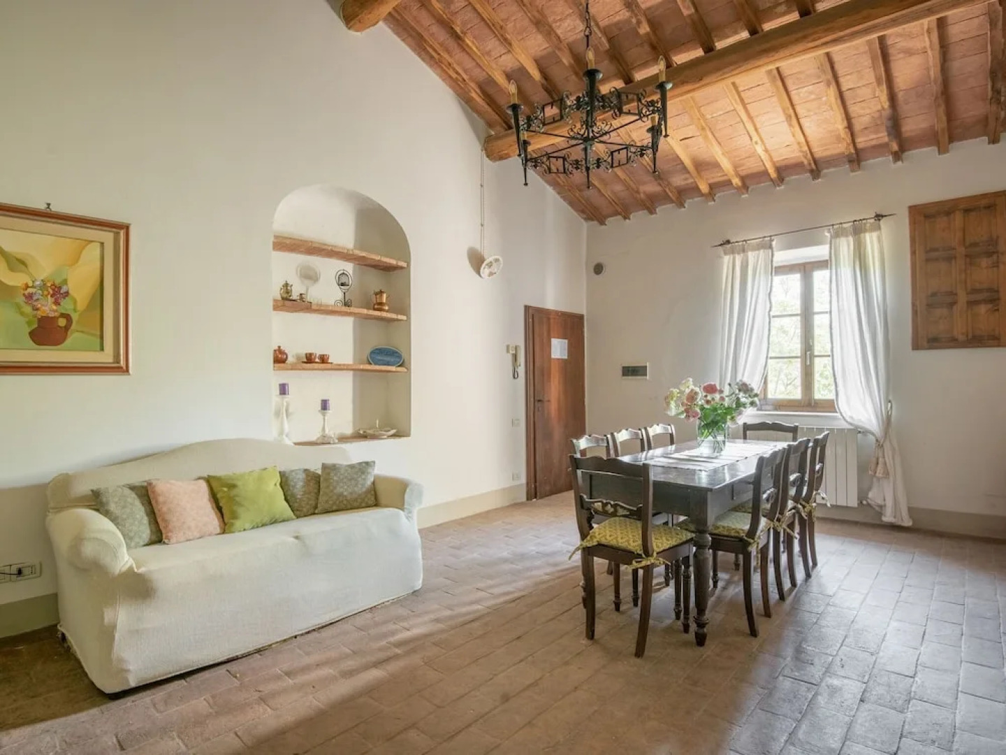 Alluring Apartment in Rapolano Terme with Swimming Pool