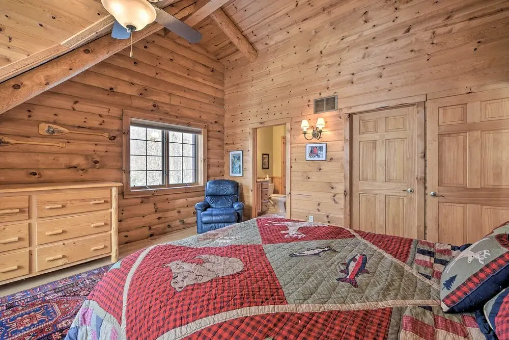 Spacious House w/ Boat Dock on Red Cedar Lake